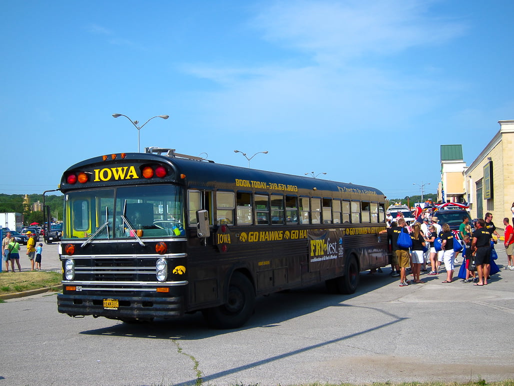 Fryfest Bus at 4th Fest Coralville 2012